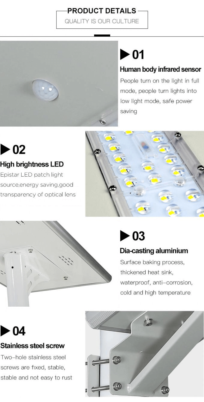 solar powered street lights