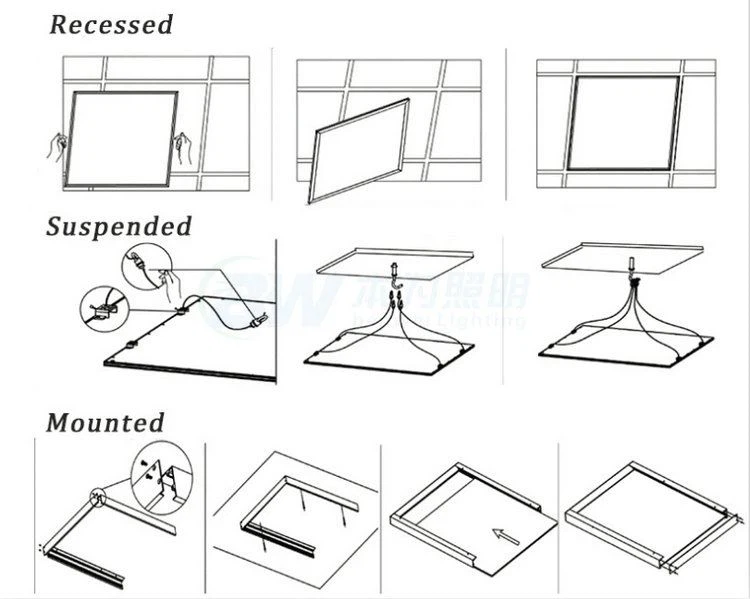suspended ceiling light diffuser