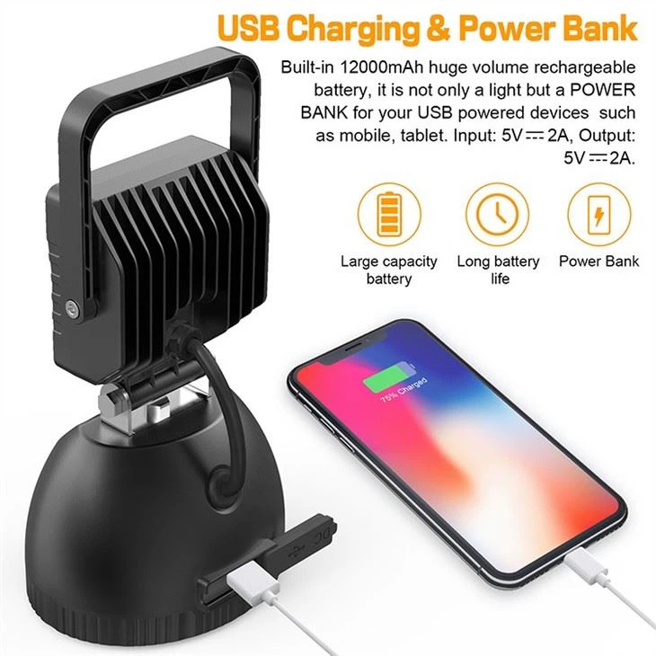 אורות חיצוניים נטענים המופעלים על ידי סוללה