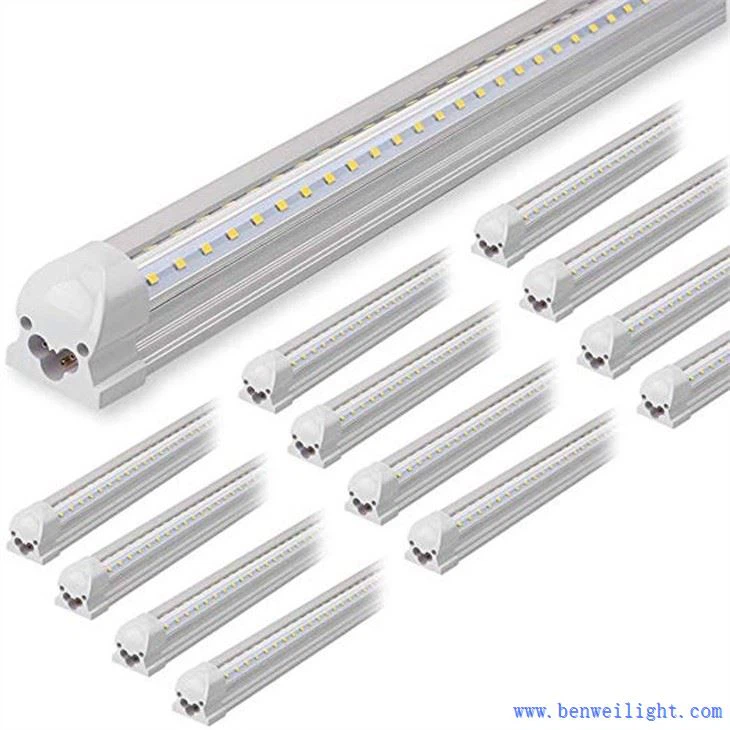 T8 Led Tube משולב בצורת V