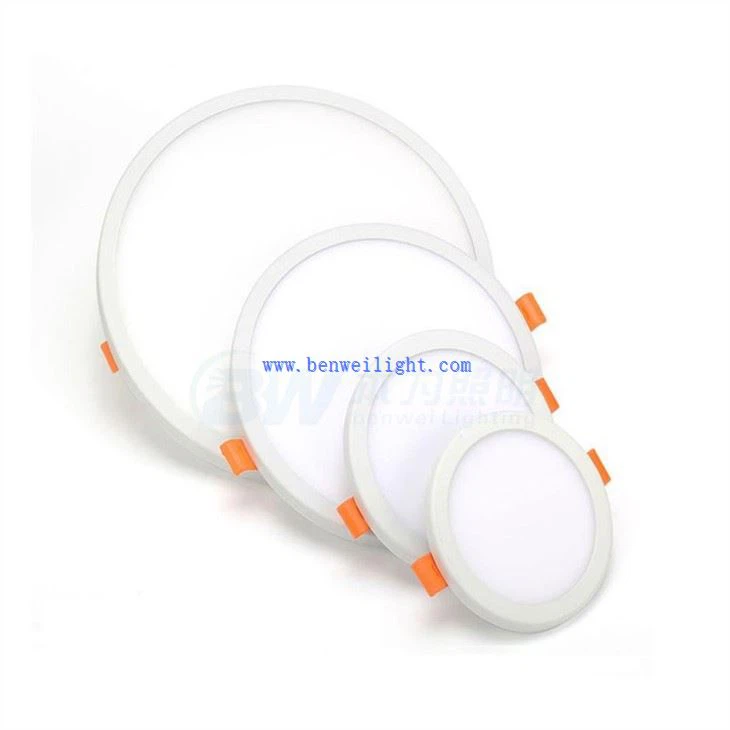 תאורת פאנל תקרה לד עגול מקורה