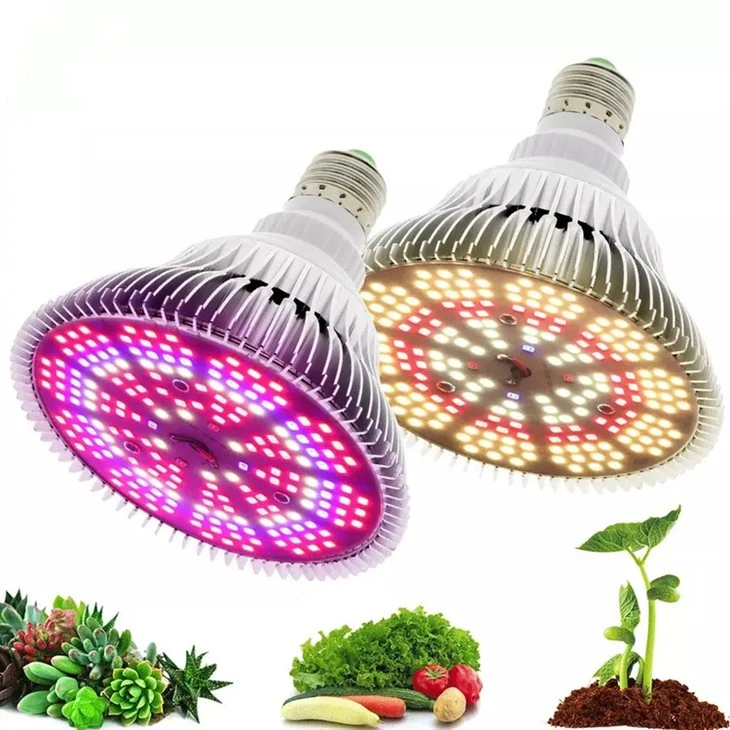 8W-80W Full Spectrum LED Grow Light מנורת