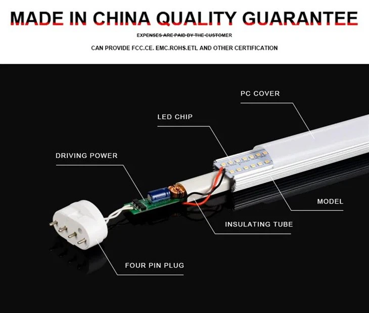 LED 2G11 4Pin PLL H-Tube
