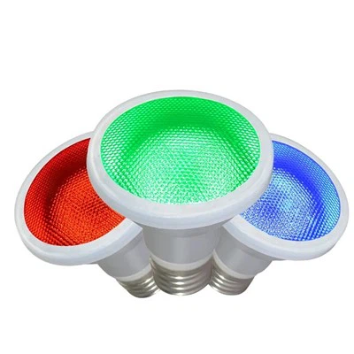 Par20 7w אדום כחול ירוק לבן זרקור לד