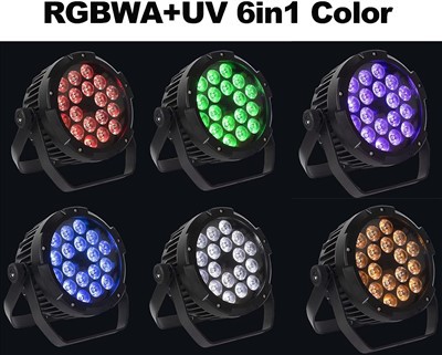 UV LED שלב שטיפה עם DMX