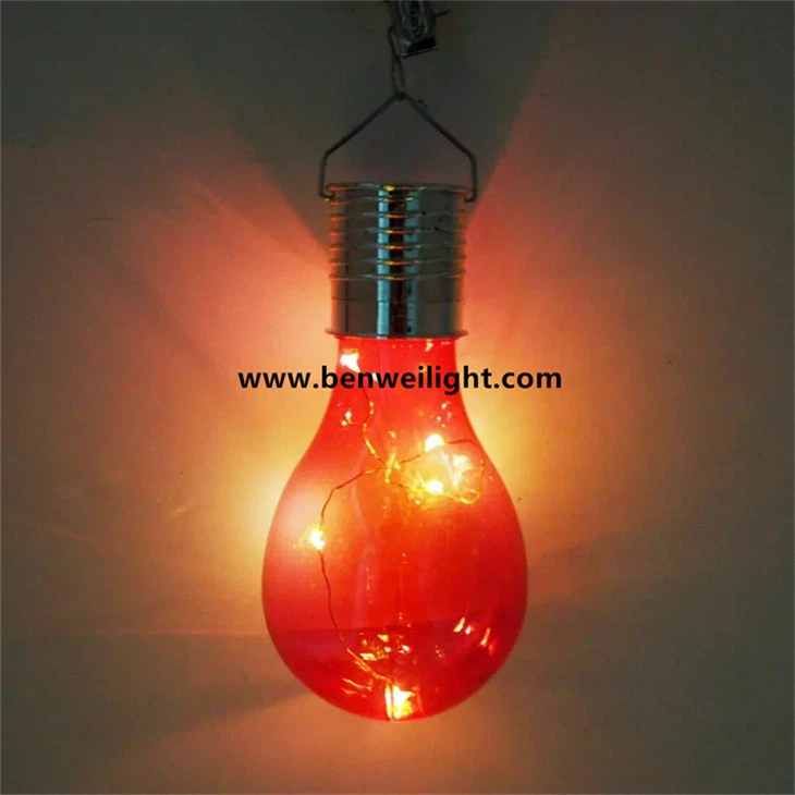 Solar Light Bulbs Solar LED Light Bulb Garden Decorative Light Solar Lamp Camping Hanging LED Lamps suppliers