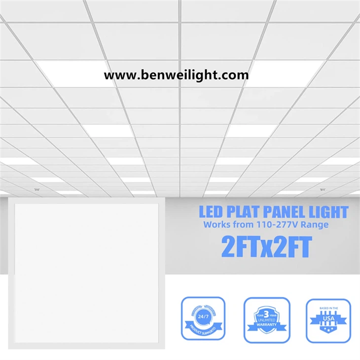 2x2ft LED Recessed Panel Light: Commercial-Grade Drop Ceiling Fixture best