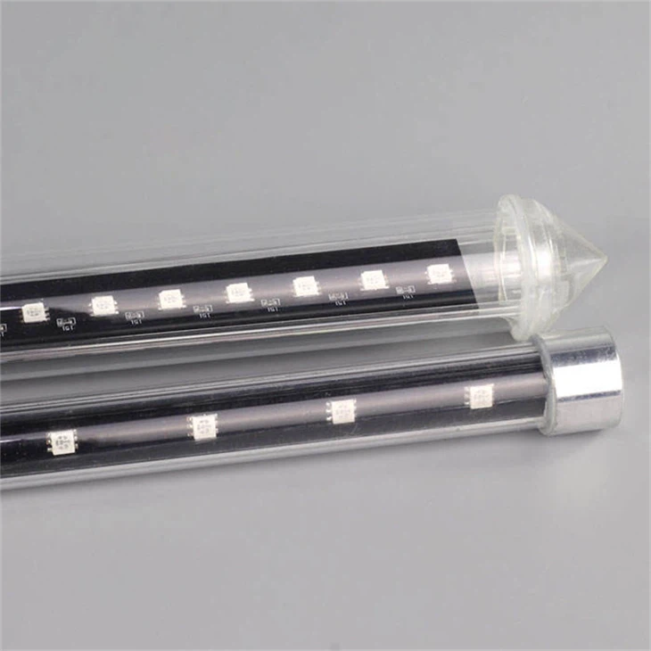 3D Tube RGB Meteor Shower Light suppliers