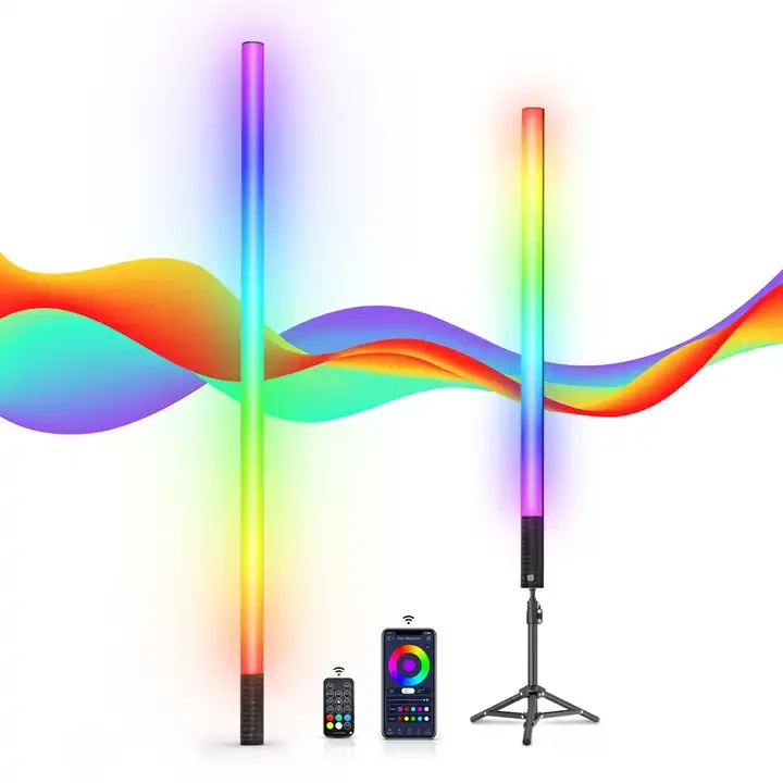 אור צינור LED RGB באורך 4 רגל