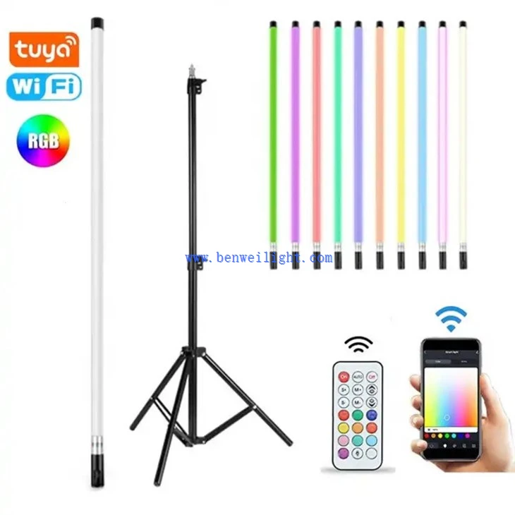 smart rgb tube light Wifi Wireless