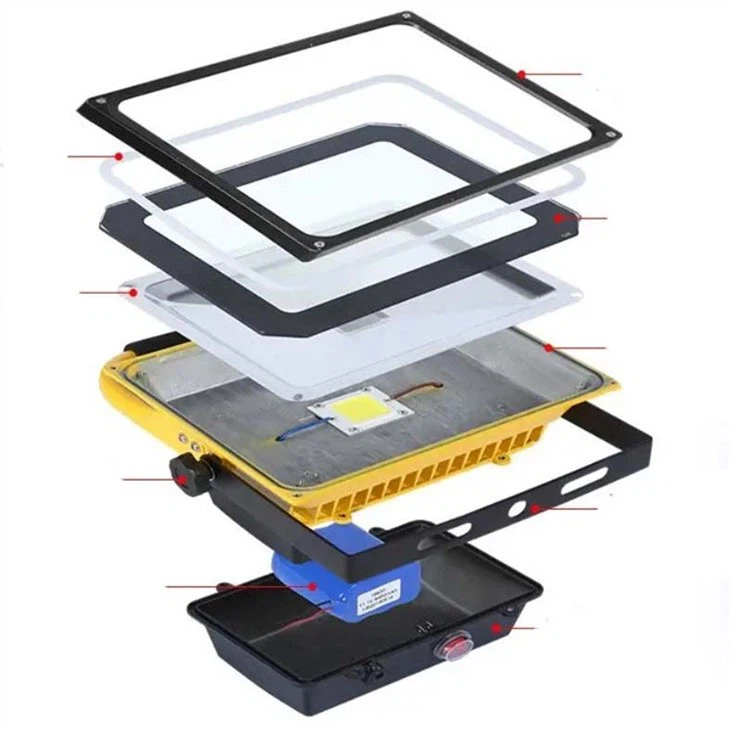 500w Portable Flood Light Rechargeable high quality