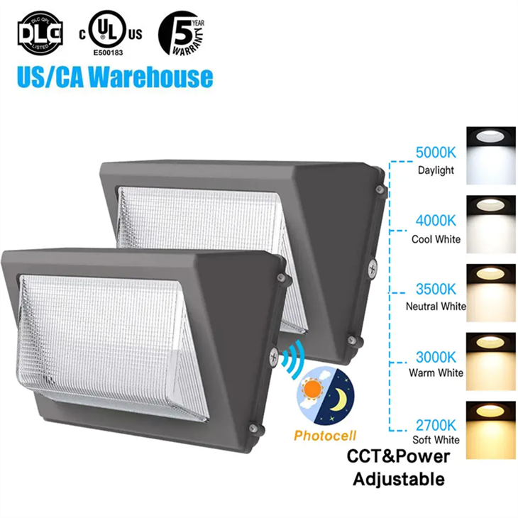 5CCT Power מתכוונן IP65 אורות קיר LED