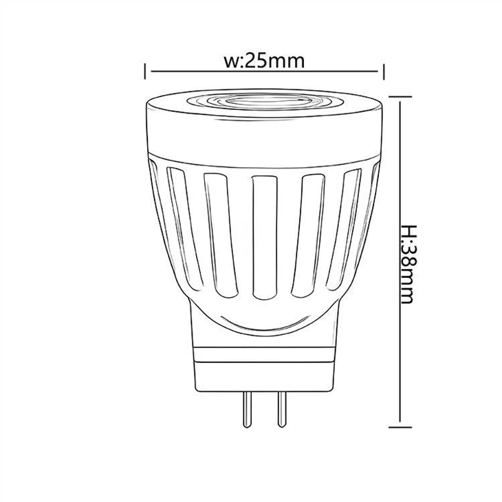 Custom MR8 LED Spotlights - 2.5W (2700K/3000K/4000K) Wholesale best