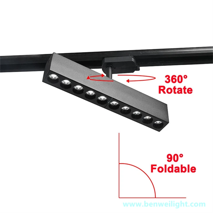 L-shaped Rotatable Track Spotlight high quality