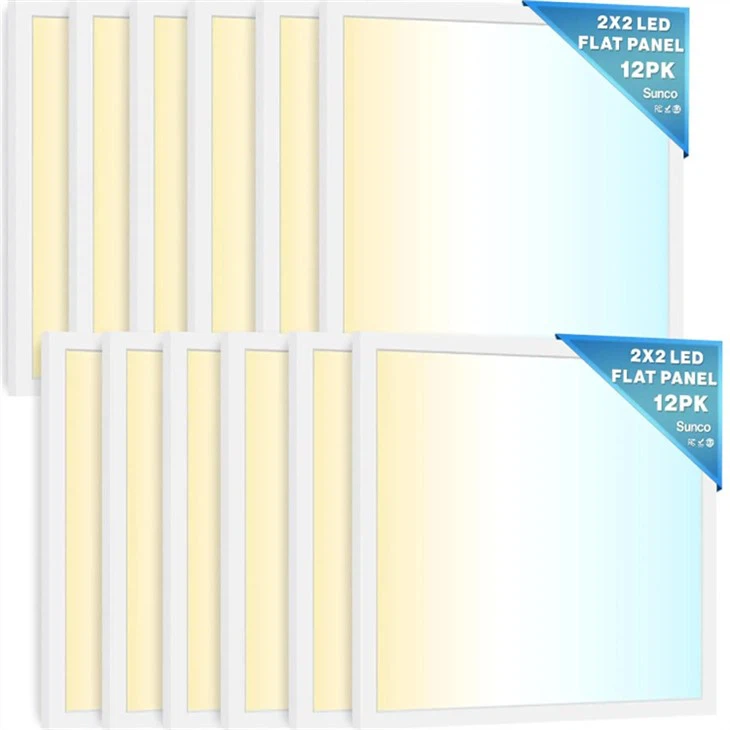 תאורת תקרה עם פאנל שטוח LED