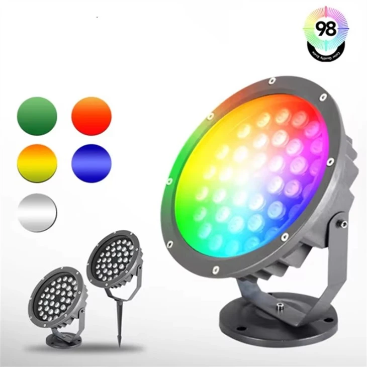 זרקורי LED RGB