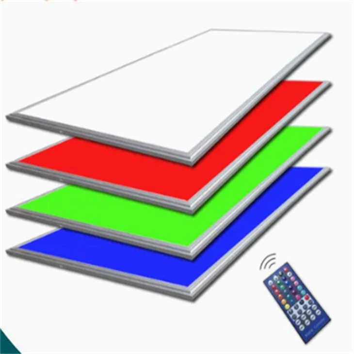 לוחות LED RGBW LED שקועים אור