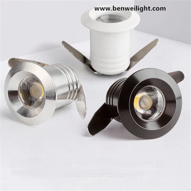 Mini LED Downlight Under Cabinet Spot Light 1W Recessed Ceiling Lamp 110V-240V suppliers
