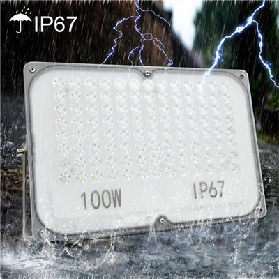 תאורת LED הצפה עמידה למים IP67 - 30W-200W, בהירות גבוהה, מופעלת AC