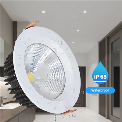 שקוע COB Downlight - נגד-סנוור 12W/15W/20W/30W IP65 (דיור אלומיניום)