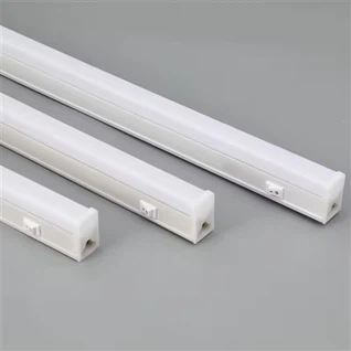 גוף תאורת צינור LED משולב T5 הניתן לקישור עם מתג