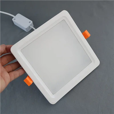 אור פנל LED מרובע במיוחד-דק באפשרויות 7W-30W|התקנה שקועה או משטחית